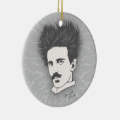 Statische Tesla Keramisch Ornament (Rechts)