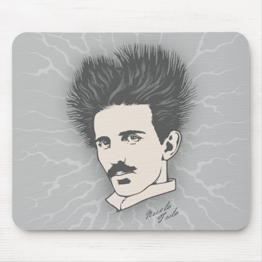 Statische Tesla Muismat (Voorkant)