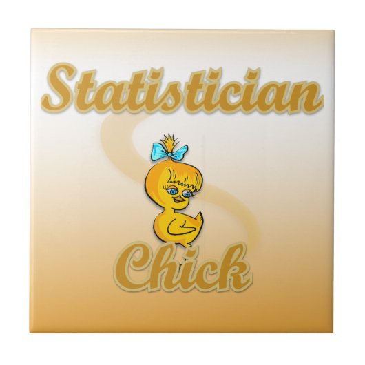 Statisticien Chick Tegeltje (Voorkant)
