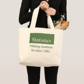 Statistics Bag Grote Tote Bag (Voorkant (product))