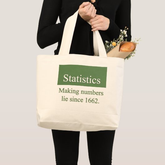 Statistics Bag Grote Tote Bag (Voorkant (product))