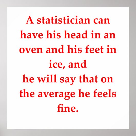 statistiek poster (Voorkant)