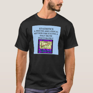 STATISTIEK statisticus humor T-shirt