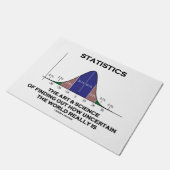 Statistieken art wetenschap ontdekken onzekere wer deurmat (Schuin)