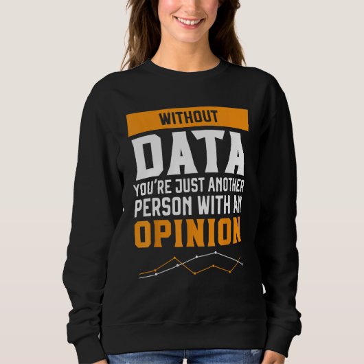 Statistieken Beroep Cijfers Data Science Statist Trui (Voorkant)