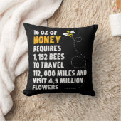 Statistieken bijenhoning plant bloemen imker kussen (Deken)