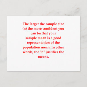 statistieken briefkaart