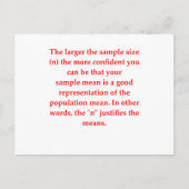 statistieken briefkaart (Voorkant)