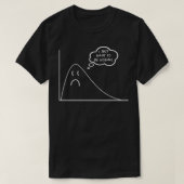 Statistieken Data Science Ik wil gewoon normaal zi T-shirt (Design voorkant)