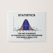 Statistieken de kunst en de wetenschap van het vin legpuzzel (Horizontaal)