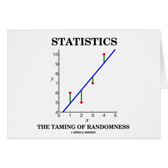 Statistieken het Taming van Randomness (Stats Humo (Voorkant Horizontaal)