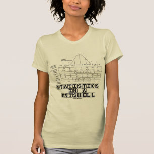 Statistieken in een Nutshell (Stats Cheat Sheet) T-shirt