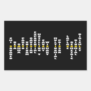 Statistieken is Cool Sticker