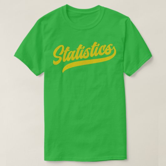 Statistieken Koele Gegevens T-shirt (Design voorkant)