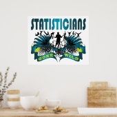 Statistieken krijgen Wild Poster (Keuken)