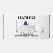 Statistieken maken wetenschap van het formaliseren bureaumat (Keyboard & Muis)