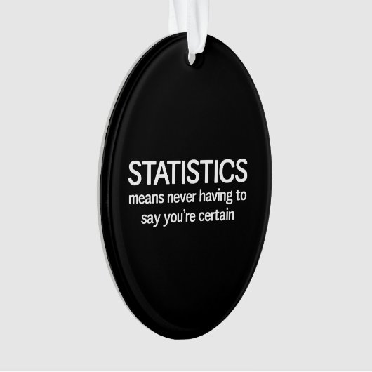 Statistieken Ornament (voorkant)