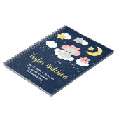 Statistieken over de geboorte van Elephant Pink en Notitieboek (Linkerzijde)