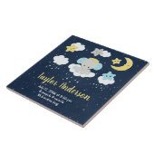 Statistieken over de geboorte van Elephant Yellow  Tegeltje (Zijkant)