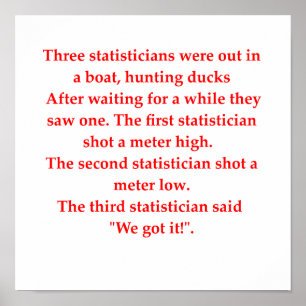 statistieken poster