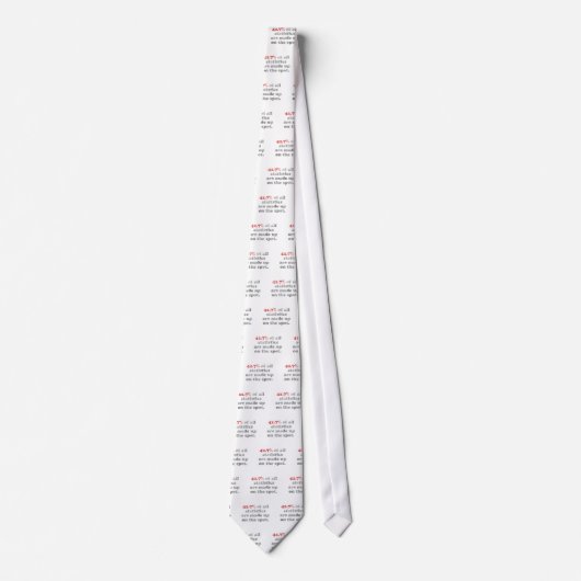 Statistieken samengesteld stropdas (Voorkant)
