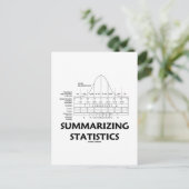 Statistieken samenvatten briefkaart (Staand voorkant)