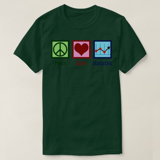 Statistieken T-shirt (Design voorkant)