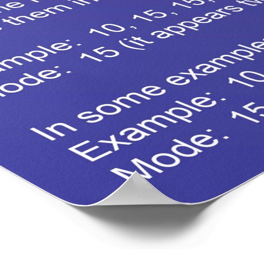 Statistieken *UPDATED* Poster (Hoek)