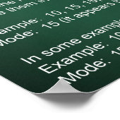 Statistieken *UPDATED* Poster (Hoek)