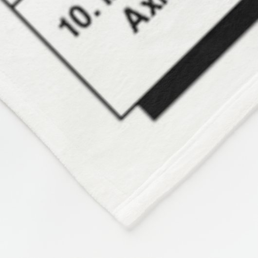 STATISTIEKEN VAN HET ZONNESTELSEL FLEECE DEKEN (Hoek)