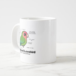 Statistieken van peach-face Lovebird Grote Koffiekop