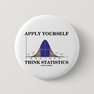 Statistieken zelf toepassen (bleekcurve) ronde button 5,7 cm