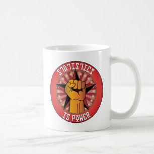 Statistieken zijn kracht koffiemok
