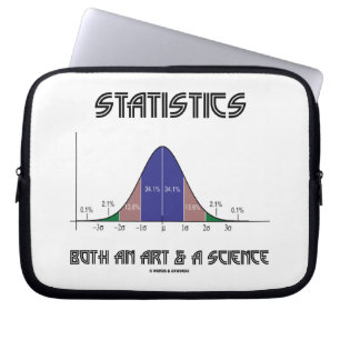 Statistieken zowel een kunst als een wetenschap (b laptop sleeve