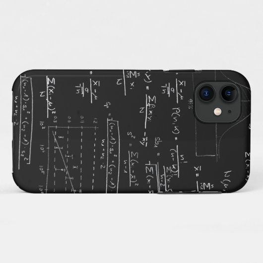 Statistisch bord Case-Mate iPhone case (Achterkant (horizontaal))