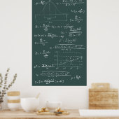 Statistisch bord poster (Keuken)