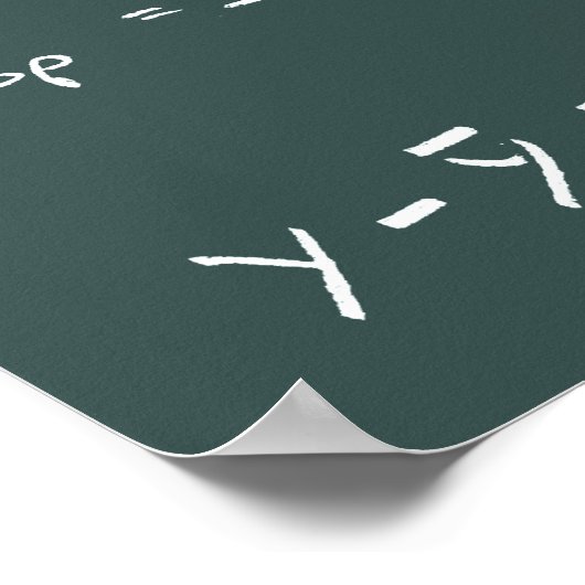 Statistisch bord poster (Hoek)