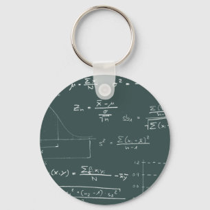 Statistisch bord sleutelhanger