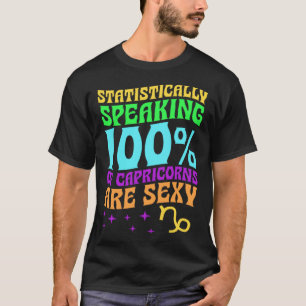 Statistisch gesproken 100 procent van Steenbokken T-shirt