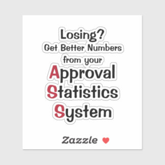 Statistisch goedkeuringssysteem sticker