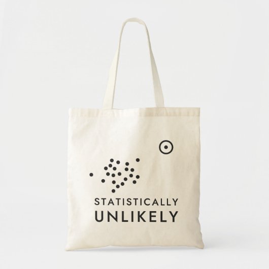 Statistisch Onwaarschijnlijke Scatter Plot Data Ku Tote Bag (Voorkant)