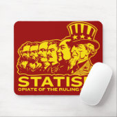 Statistisch opiaat van de Ruling Class Mousepad Muismat (Met muis)