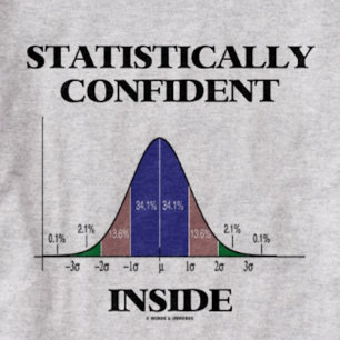 Statistisch Vertrouwelijk Binnenzijde (Humor van d T-shirt