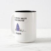 Statistisch Vertrouwelijk Binnenzijde (Humor van d Tweekleurige Koffiemok (Voorkant links)