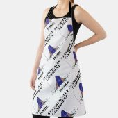 Statistisch vertrouwelijke Humor van de Bell Curve Schort (Insitu)