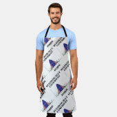 Statistisch vertrouwelijke Humor van de Bell Curve Schort (Gedragen)