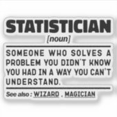 Statistisch zelfstandig naamwoord definitie spread sticker (Voorkant)