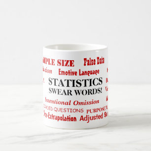 Statistisch zweet woorden Funny Statistician Gift Koffiemok