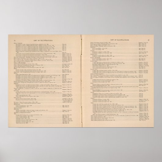 Statistische atlas 1900 8 poster (Voorkant)