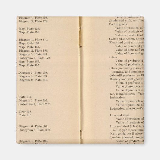 Statistische atlas 1900 9 magneet (Voorkant)